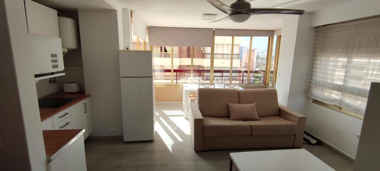 Precioso Apartamento Con Piscina Y Vistas Al Mar Mediterraneo. Μπένιντορμ Εξωτερικό φωτογραφία