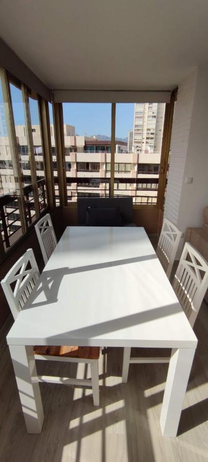Precioso Apartamento Con Piscina Y Vistas Al Mar Mediterraneo. Μπένιντορμ Εξωτερικό φωτογραφία
