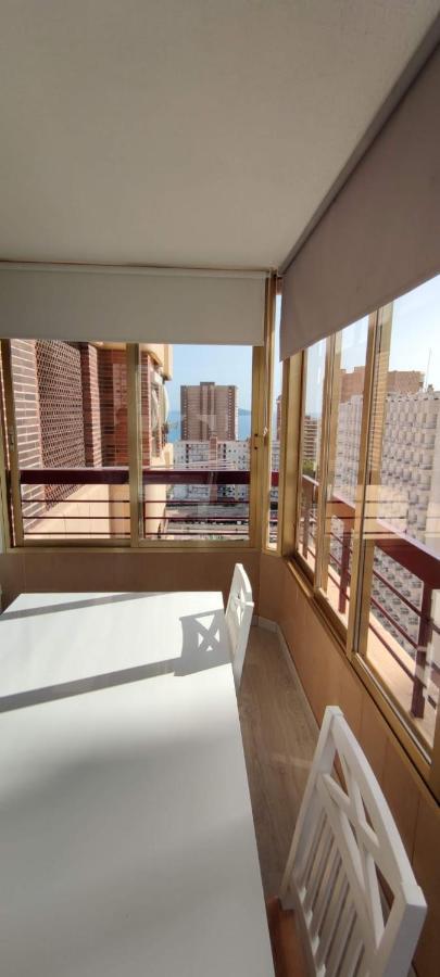 Precioso Apartamento Con Piscina Y Vistas Al Mar Mediterraneo. Μπένιντορμ Εξωτερικό φωτογραφία